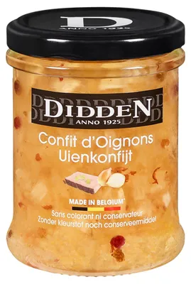 Produktbild von Didden Uienkonfijt 220g – Feine Zwiebelkonfitüre, ideal zu Käse & Fleisch