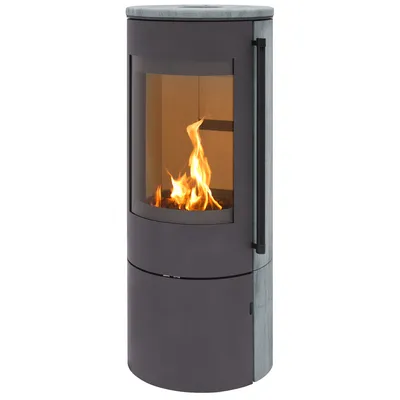 Produktbild von H&M Kaminofen EVO 2.1 Naturstein-Titan