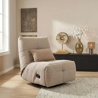 Productafbeelding van StarFurn Relaxfauteuil Lazy Taupe