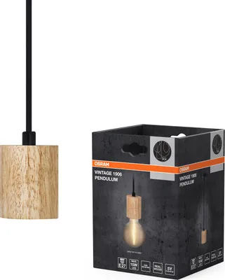 Obrázek produktu pro Kolíb Pendulum Dřevo E27