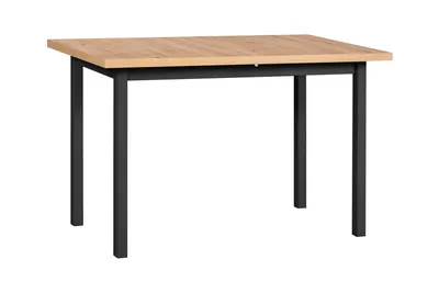 Obrázek produktu pro Jídelní stůl LEON 10 - dub artisan / černý