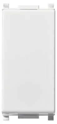 Productafbeelding van ENKELE SCHAKELAAR MET LICHTAANWIJZER, VIMAR 'PLANA', 10A, 250V - Kleur: Wit
