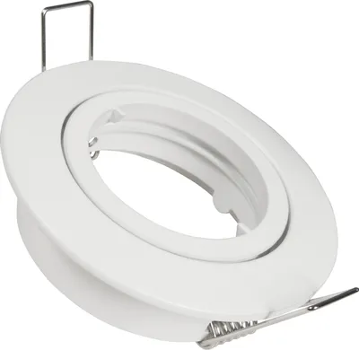 Produktbild von Einbaurahmen McShine "DL-828w" rund, Ø82mm, schwenkbar, Bajonett Verschluss