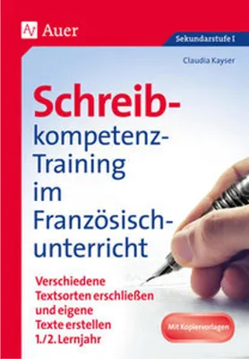 Produktbild von Schreibkompetenz-Training im Französischunterricht