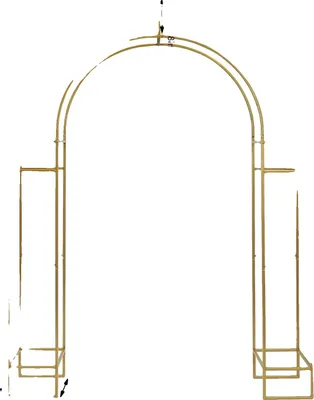 Produktbild von Hochzeitsbogen, freistehendes Design, langlebige Konstruktion, M, Gold