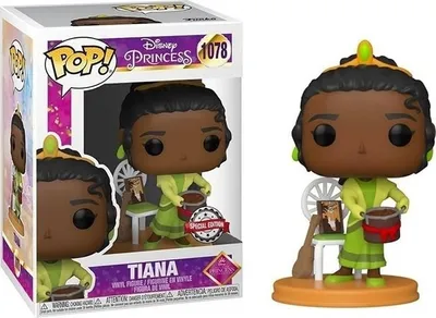 Obrázek produktu pro FUNKO POP! - Disney - Disney Princess Tiana s hrncem na gumbo #1078 Speciální edice