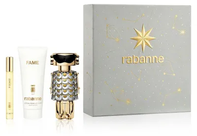 Image de Paco Rabanne Fame Eau de Parfum Set 80 ml + 10 ml + 100 ml Lotion pour le corps