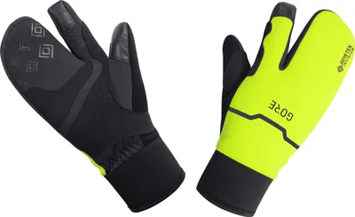 Produktbild von GORE Langfinger-Fahrradhandschuhe - GTX INFINIUM THERMO SPLIT - Gelb/Schwarz L