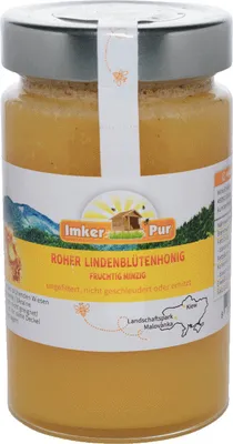 Produktbild von Lindenhonig (roh), 400 g