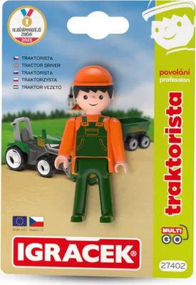 Obrázek produktu pro Igráček MultiGO Traktorista - figurka
