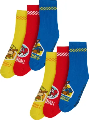 Produktbild von Paw Patrol Kinder Jungen Socken Set 6 Paar      , Größe:27-30