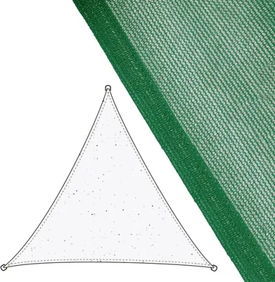 Produktbild von Sonnensegel Sonnensegel Grün 500 x 500 x 0,5 cm Sonnensegel