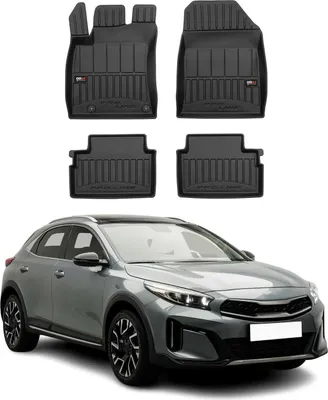 Obrázek produktu pro 2019-2025 Kia XCeed podlahové rohože TPE černé 4 ks