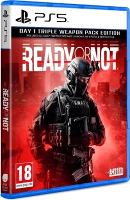 A video game case for PlayStation 5, featuring artwork of a SWAT officer.