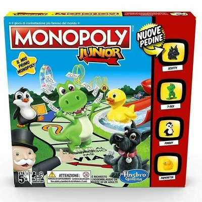 Produktbild von Hasbro A6984IT0, Brettspiel, Wirtschaftliche Simulation, 5 Jahr(e), Familienausgabe, Familienspiel