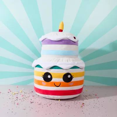 Image de Peluche Rainbow Cake 30cm