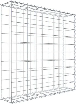 Produktbild von Anbaugabione Typ 2 100 cm x 100 cm x 20 cm (L x H x T), Maschenweite 10 cm x 10 cm, Spirale