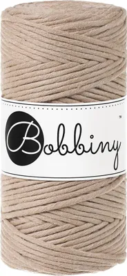 Zdjęcie produktu dla Bobbiny Macrame Cord 3 mm 100 m Sand Sznurek