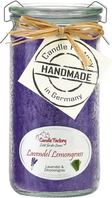 Produktbild von Candle Factory Mini Jumbo, Rund, Violett, Lavendel, Citronella, 70 h, 1 Stück(e)