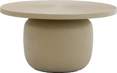Productafbeelding van Light&living salontafel, diameter 75,5 x hoogte 41,5 cm, TIGRAN, mat, zandkleur