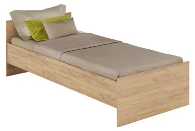 Obrázek produktu pro Kondela Postelový rám Ramsa 1 - dub craft zlatý
