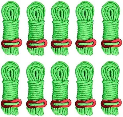Produktbild von 20Pcs Reflektierende Abspannseile für Zelt, 4mm Reflektierend Zeltschnur Leuchtend Spannschnur Abspannleine mit Spanner Einsteller für Camping Wandern Markisenzelte