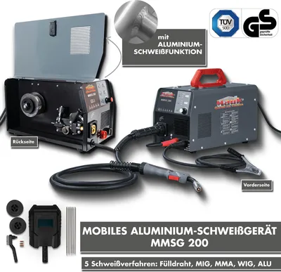 Produktbild von Mauk Multischweißgerät MMSG 200 A (Aluminium Schweißfunktion)