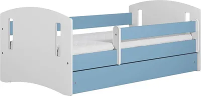 Zdjęcie produktu dla Łóżko dziecięce CLASSIC 2 180x80 niebieskie