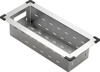 Produktbild von PYRAMIS 043001201 Restebeckeneinsatz aus Edelstahl / Resteschale