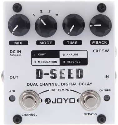 Obrázek produktu pro Joyo D-SEED Digital Delay Kytarový efekt