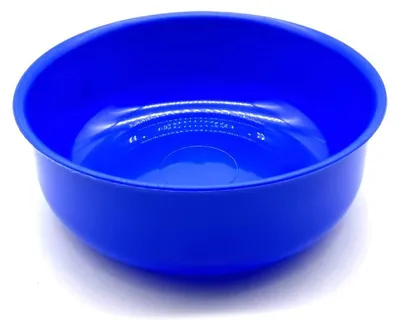 Produktbild von Schüssel, Teller, Suppenschüssel, 750 ml, blau, Frühstücksschüssel, Kunststoff, wiederverwendbares Geschirr