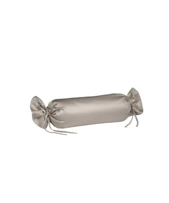 Produktbild von liebling Kissenhülle Nackenrolle Interlock Jersey 40 x 15 cm, Farbe taupe, Kissenbezug aus 100% Baumwolle, edler Glanz, waschbar 60 Grad
