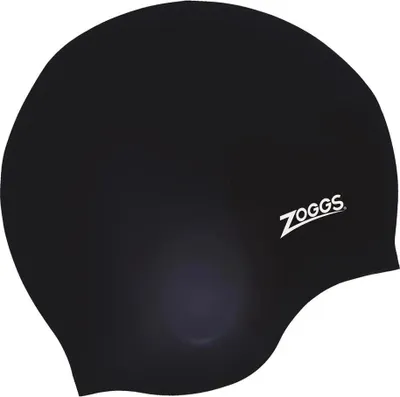 Produktbild von Zoggs Ultra Fit Badekappe Schwarz Schwarz One Size