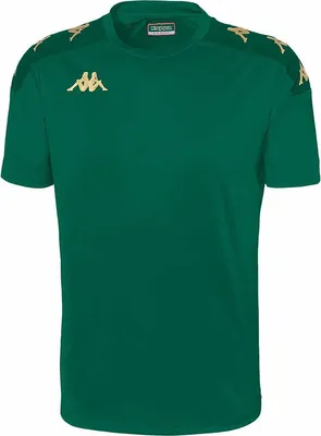 Zdjęcie produktu dla Kappa Gianto koszulka z krótkim rękawem zielona S mężczyźni zielona S