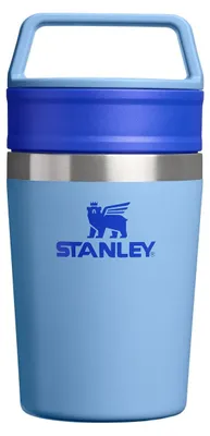 Zdjęcie produktu dla Stanley The Cafe-To-Go, Niebieski, Stal nierdzewna, Stal nierdzewna, Kawa, Sok, Herbata, 3 h, 4 h