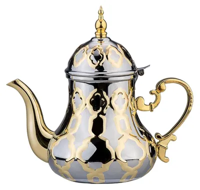 Produktbild von Teekanne Marokkanisch Edelstahl 1,2 l Arabischer Stil