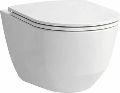 Produktbild von Laufen Pro Wand Tiefspül-WC 82096.6 spülrandlos 360x530 LCC weiß, 1 Stk.