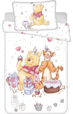 Produktbild von Jerry Fabrics WTP Geburtstagsfeier Baby 100x135, 40x60 cm