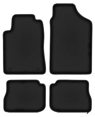 Immagine prodotto di Tappetini in moquette per Peugeot 605 1989-1999 (berlina) – set 4 pezzi, neri, su misura – Wielganizator DURBAN