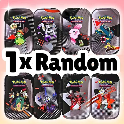 Imagen del producto de 1 unidad de la colección Pokémon Escarlata y Violeta – Mini set "White Flare / Black Bolt" (versión inglesa) | Diseño aleatorio (1 de 8) + Protección de envío Heartforcards®