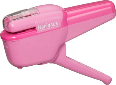Zdjęcie produktu dla KOKUYO SLN-MSH110P KOKUYO Klammerloses Heftgerät MEDIUM + pink