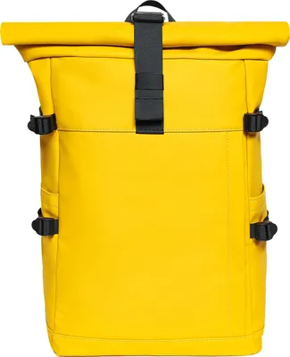 Produktbild von Cityrucksack RollTop Rucksack Freizeitrucksack Herren Damen Wasserabweisend (9058) YELLOW