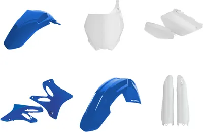 Obrázok produktu pre ACERBIS sada kapotáže 9 dielov biela/modrá pre YAMAHA YZ