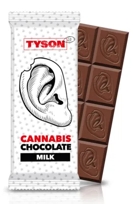 Zdjęcie produktu dla Tyson 2.0 Konopná čokoláda - mléčná