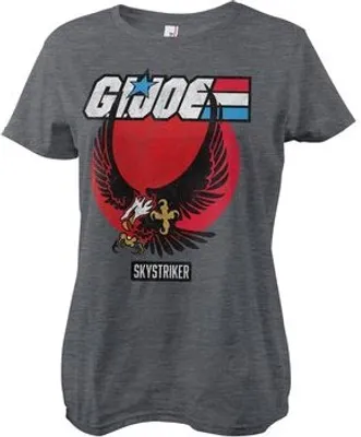 Produktbild von G.I. Joe - Skystriker Distressed Girly Tee - X-Large - DarkHeather