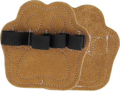 Produktbild von INF Katzenpfote Sport Handflächenschutz aus Leder für Fitness, 2 Stück