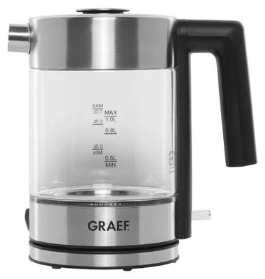 Produktbild von Graef WK 300 Wasserkocher transparent/edelst.