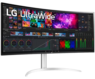 Produktbild von LG UltraWide 40WP95XP-W - LED-Monitor - gebogen - 101.6 cm (40") (39.7" sichtbar) - 5120 x 2160 5K2K UltraWide - Nano IPS