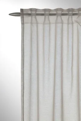 Produktbild von Fertigschal verdeckte Schlaufen "Sowilo" - Größe (HxB): 245x135cm Farbe: Grau