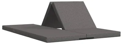 Obrázok produktu pre vidaXL Rozkladacia pohovka 140 x 67 x 45 cm Svetlosivá